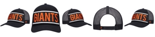 '47 Brand Men's Black San Francisco Giants Captain Sequin Snapback Hat